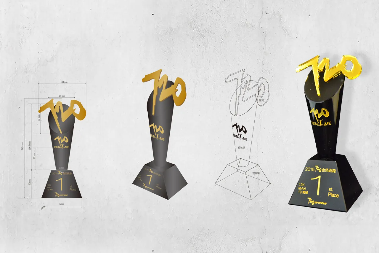 賽道指標系統與帳篷品牌視覺規劃