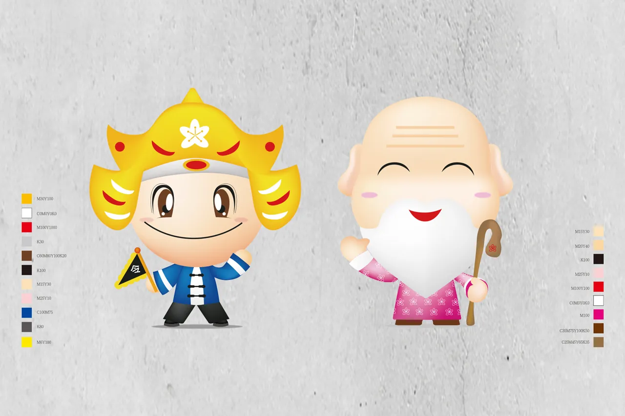 Hakka Expo 角色 IP 故事設定與插畫