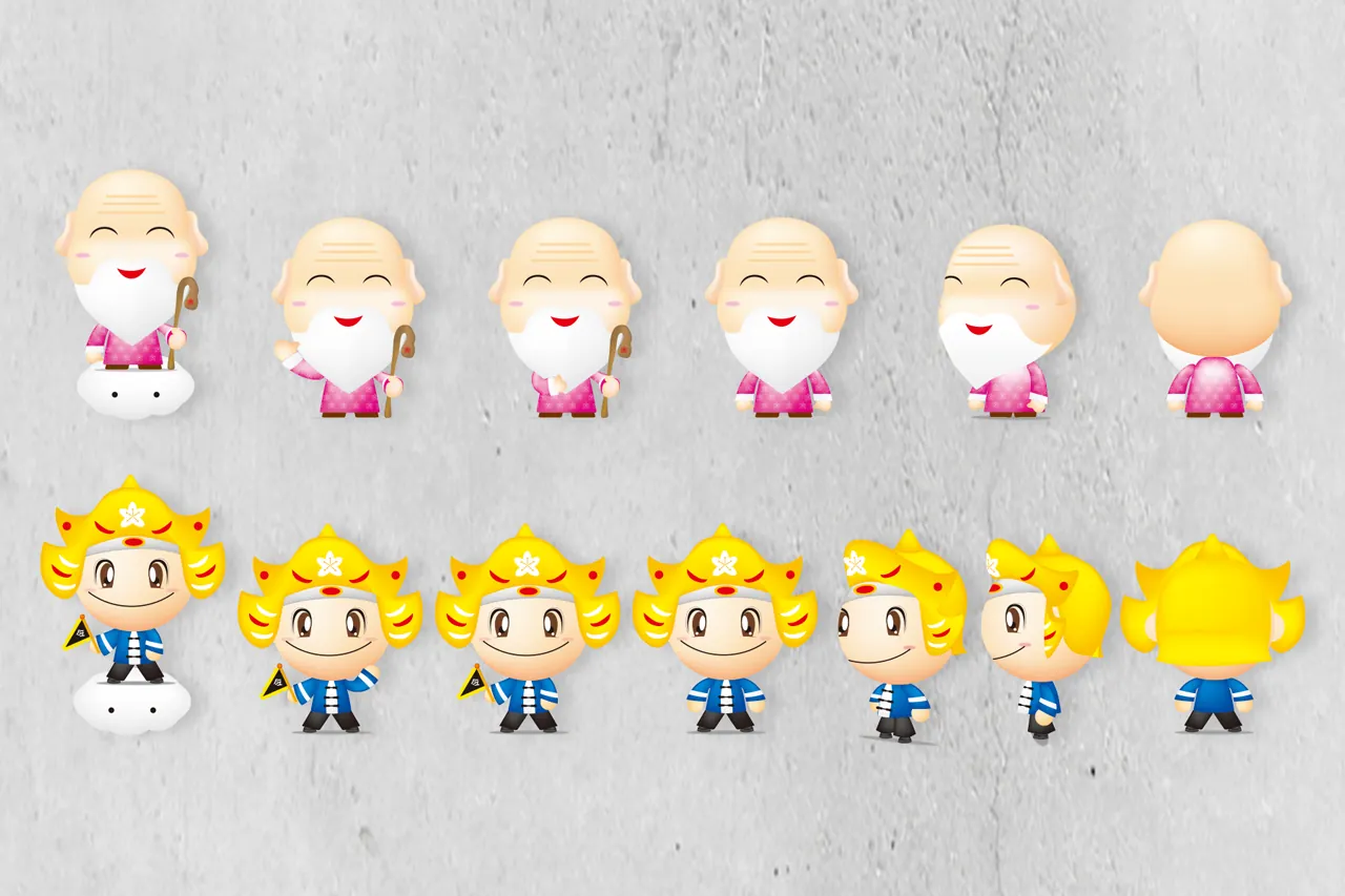 客家文化展覽 專屬吉祥物視覺