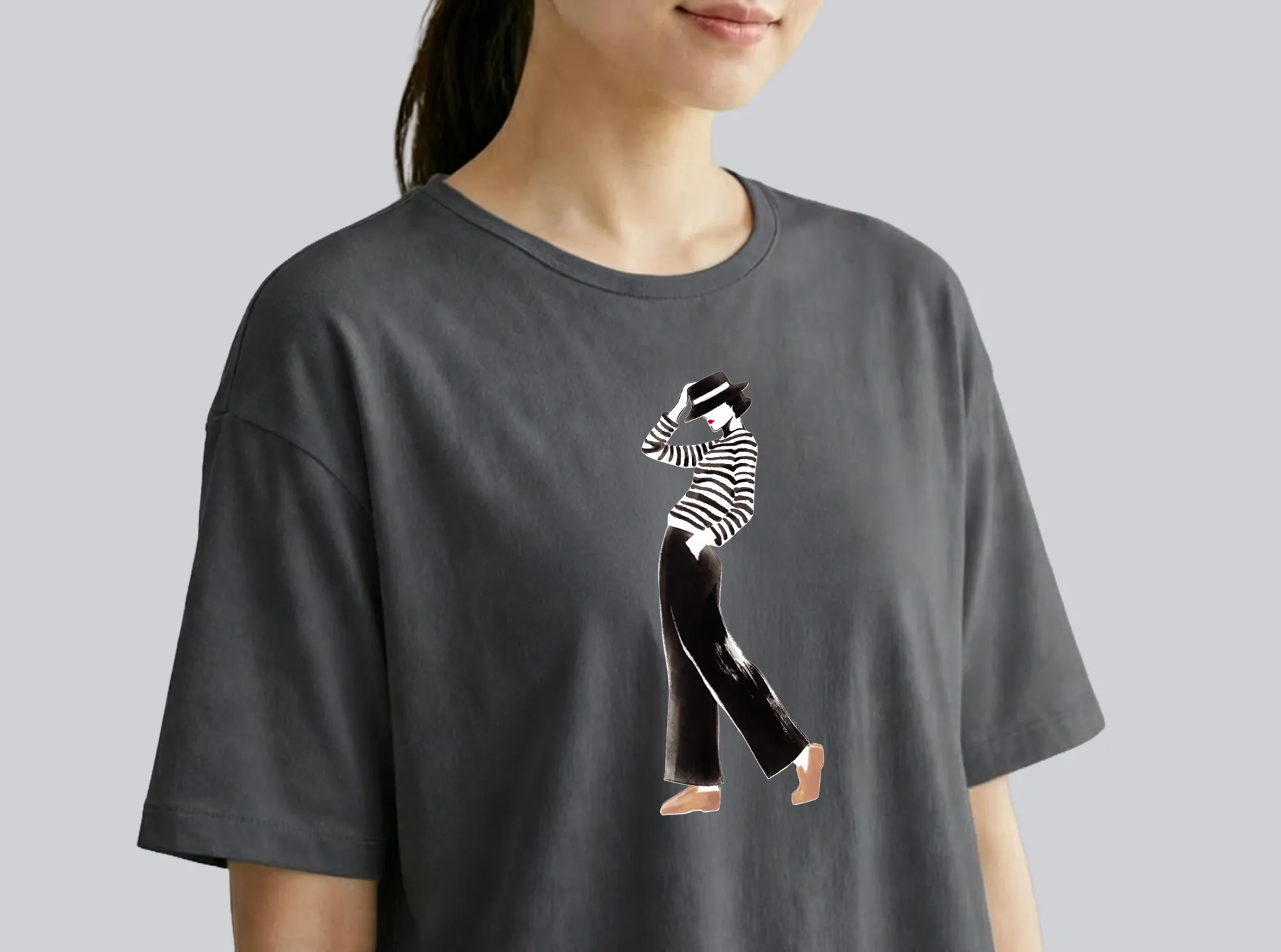 Morden Jazz 高雅 女性 時尚插畫設計