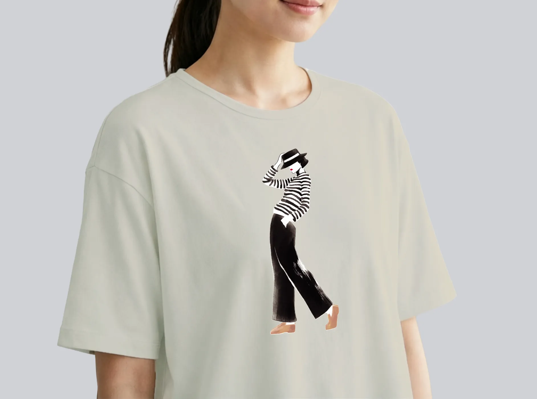 Morden Jazz 高雅 女性 時尚插畫設計