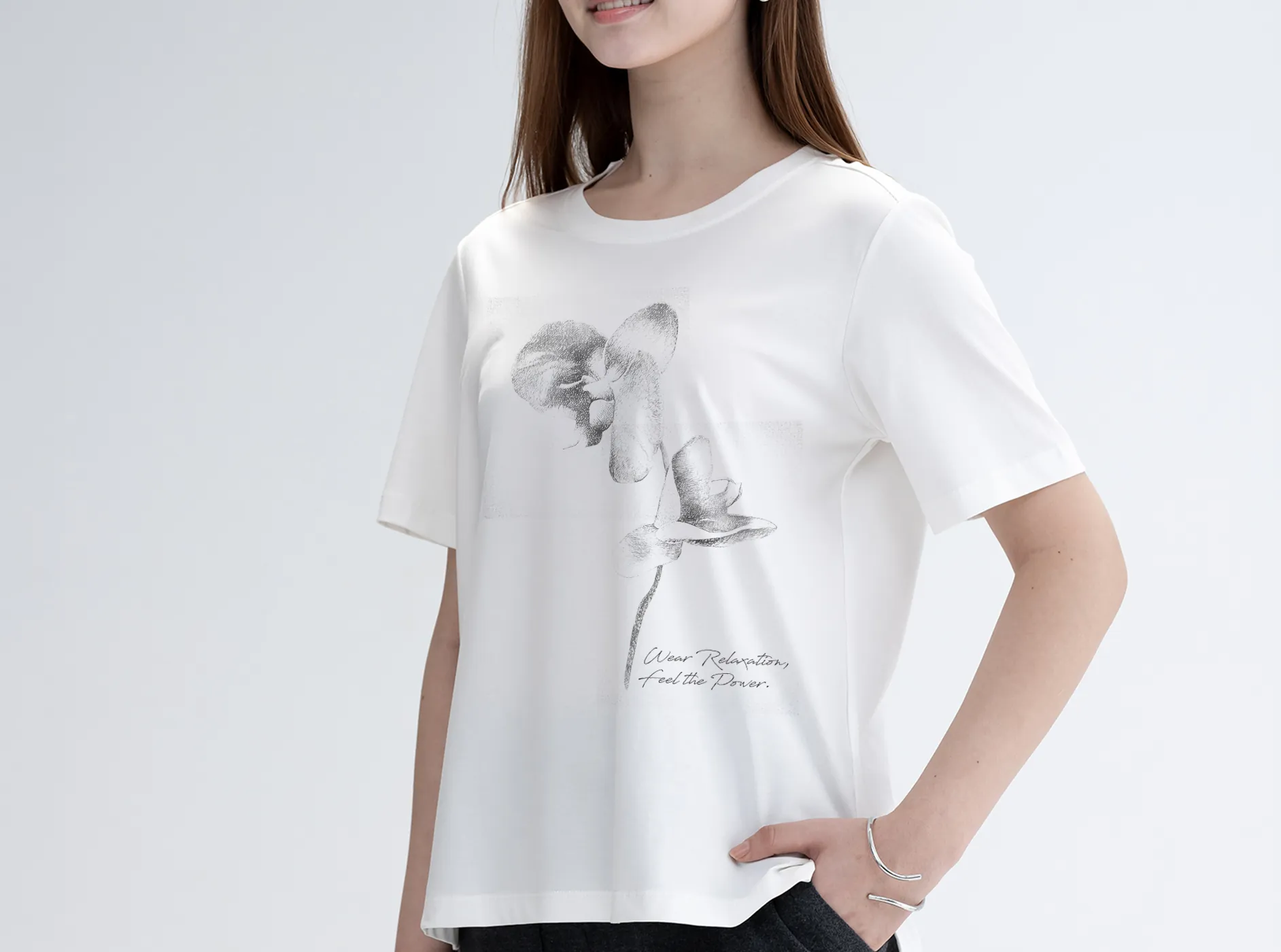 Taiwan Orchid 蘭花 踢恤插畫設計