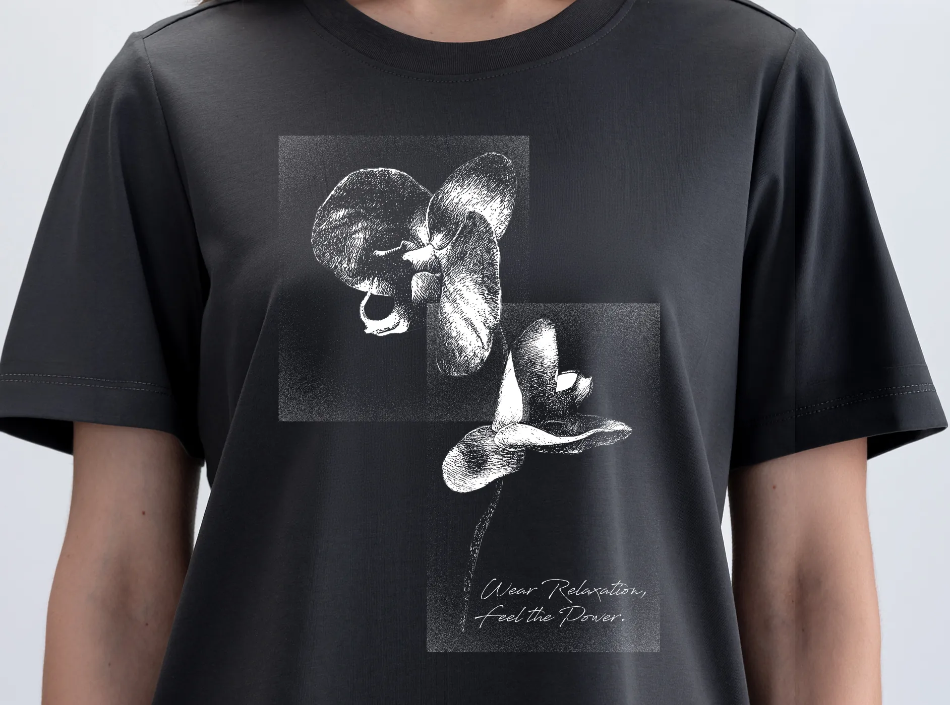 Taiwan Orchid 蘭花 踢恤插畫設計