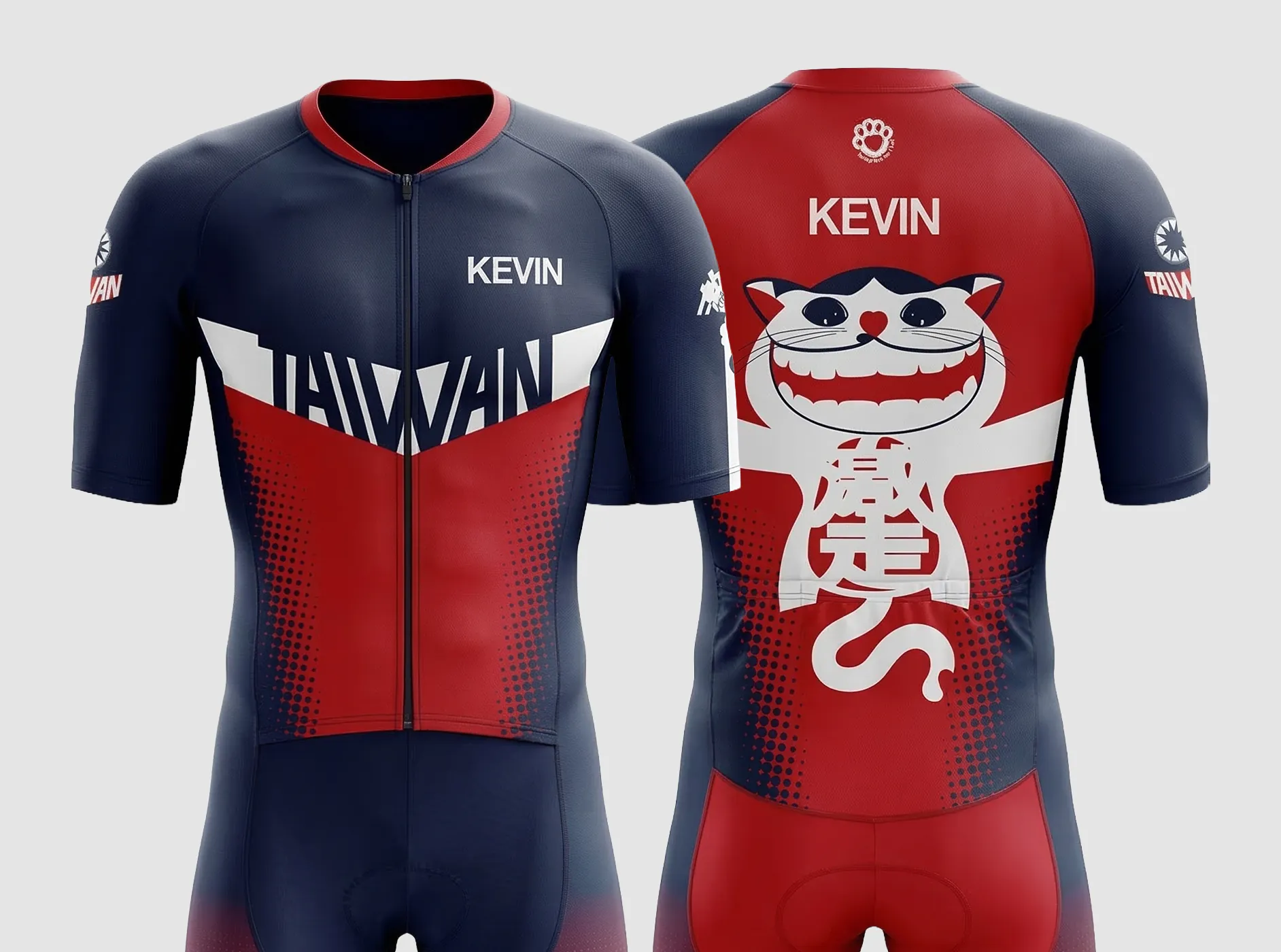 Trisuit 三鐵 鐵人衣圖案設計