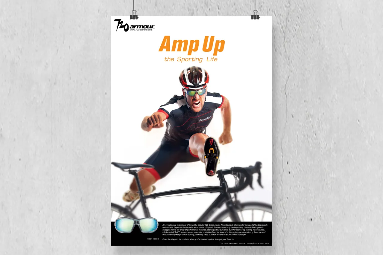 運動品牌形象視覺與影像合成